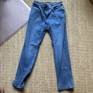 Duluth Trading Co Blue Straight Jeans